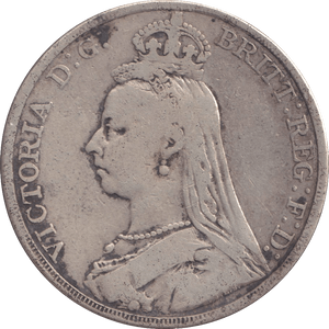 1891 CROWN ( FINE ) - CROWN - Cambridgeshire Coins