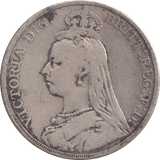 1891 CROWN ( FINE ) - CROWN - Cambridgeshire Coins