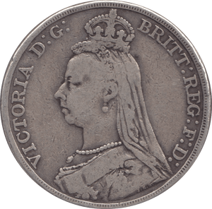 1891 CROWN ( FINE ) - CROWN - Cambridgeshire Coins