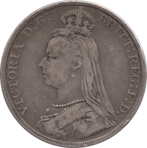 1891 CROWN ( FINE ) - CROWN - Cambridgeshire Coins