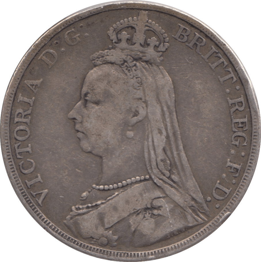 1891 CROWN ( FINE ) - CROWN - Cambridgeshire Coins