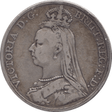 1891 CROWN ( FINE ) - CROWN - Cambridgeshire Coins