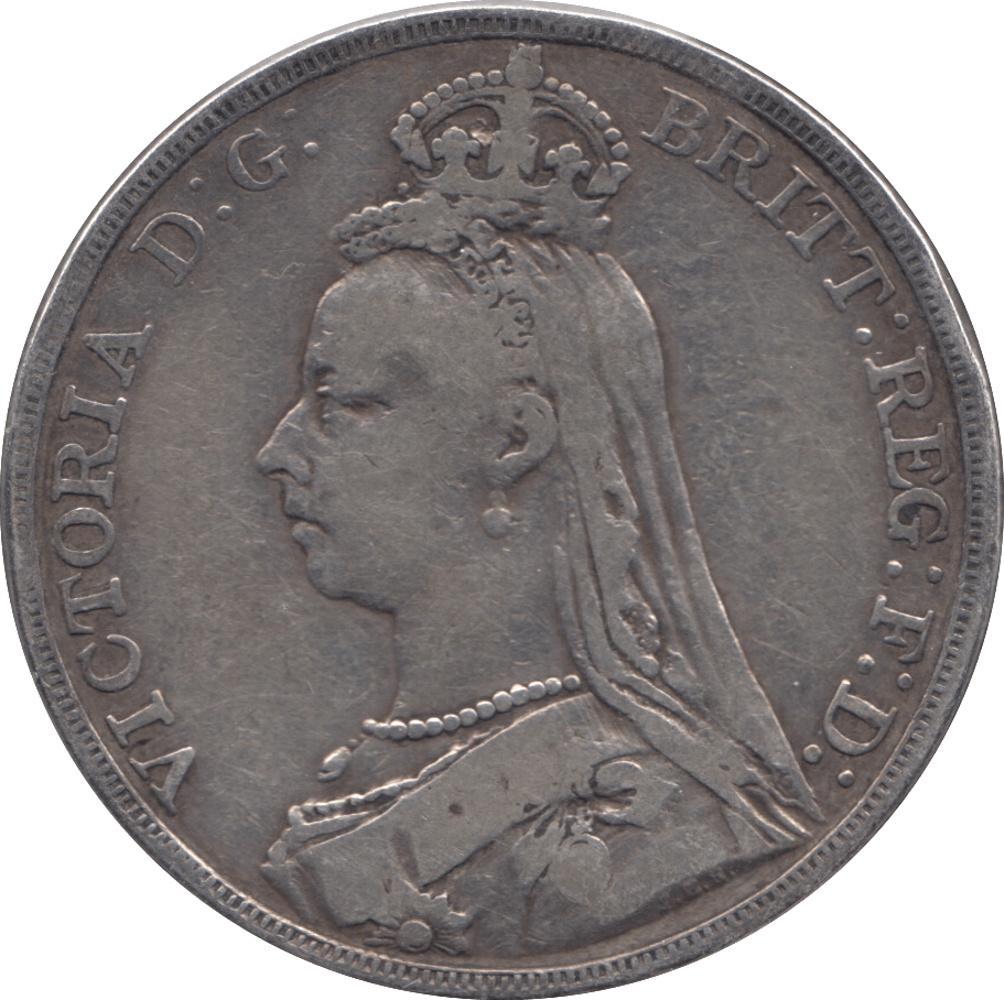 1891 CROWN ( FINE ) - CROWN - Cambridgeshire Coins