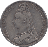 1891 CROWN ( FINE ) - CROWN - Cambridgeshire Coins