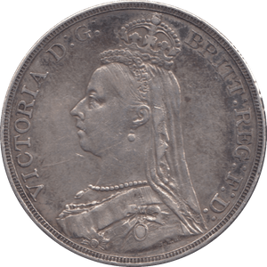 1891 CROWN ( GVF ) 4 - CROWN - Cambridgeshire Coins