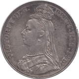 1891 CROWN ( GVF ) 4 - CROWN - Cambridgeshire Coins