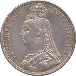 1891 CROWN ( UNC ) 5 - CROWN - Cambridgeshire Coins