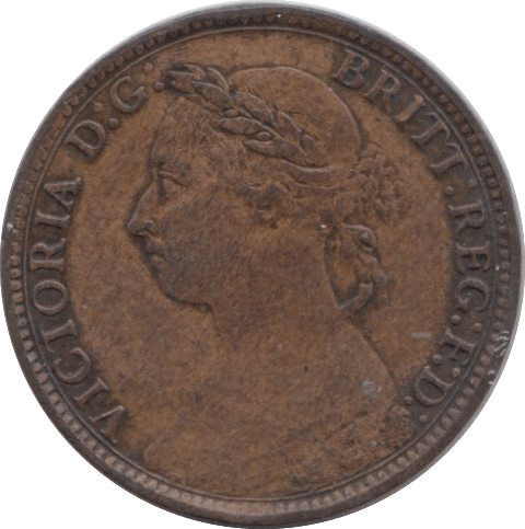 1891 FARTHING ( VF ) - Farthing - Cambridgeshire Coins