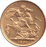 1891 GOLD SOVEREIGN ( UNC ) SYDNEY MINT - SOVEREIGN - Cambridgeshire Coins