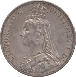 1892 CROWN ( EF ) - CROWN - Cambridgeshire Coins