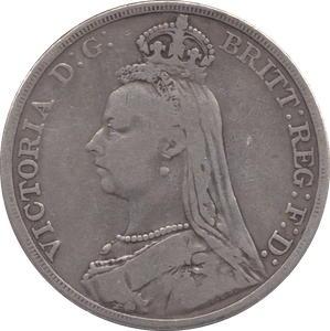 1892 CROWN ( FINE ) - CROWN - Cambridgeshire Coins