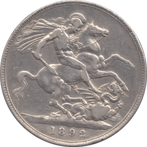 1892 CROWN ( GF ) - CROWN - Cambridgeshire Coins