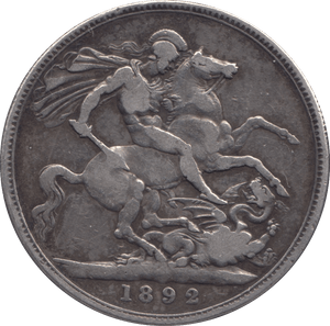 1892 CROWN ( NF ) 5 - CROWN - Cambridgeshire Coins