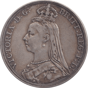 1892 CROWN ( VF ) - CROWN - Cambridgeshire Coins