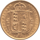 1892 GOLD HALF SOVEREIGN ( AUNC ) - HALF SOVEREIGN - Cambridgeshire Coins