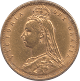 1892 GOLD HALF SOVEREIGN ( EF ) - HALF SOVEREIGN - Cambridgeshire Coins