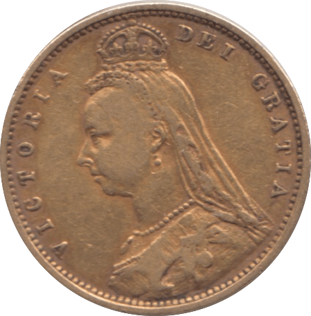 1892 GOLD HALF SOVEREIGN ( GF ) - HALF SOVEREIGN - Cambridgeshire Coins