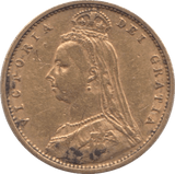 1892 GOLD HALF SOVEREIGN ( GVF ) - HALF SOVEREIGN - Cambridgeshire Coins