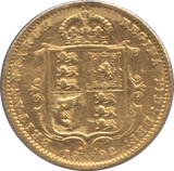 1892 GOLD HALF SOVEREIGN ( VF ) 1 - HALF SOVEREIGN - Cambridgeshire Coins