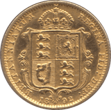 1892 GOLD HALF SOVEREIGN ( VF ) 4 - HALF SOVEREIGN - Cambridgeshire Coins