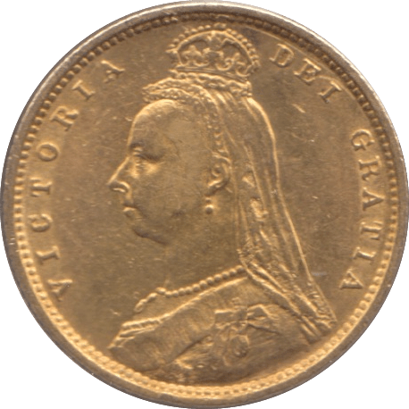 1892 GOLD HALF SOVEREIGN ( VF ) 4 - HALF SOVEREIGN - Cambridgeshire Coins