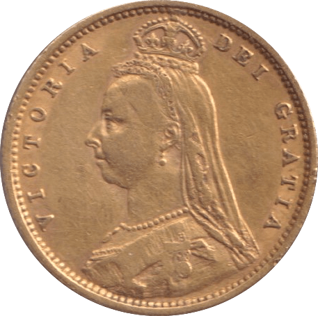 1892 GOLD HALF SOVEREIGN ( VF ) - HALF SOVEREIGN - Cambridgeshire Coins