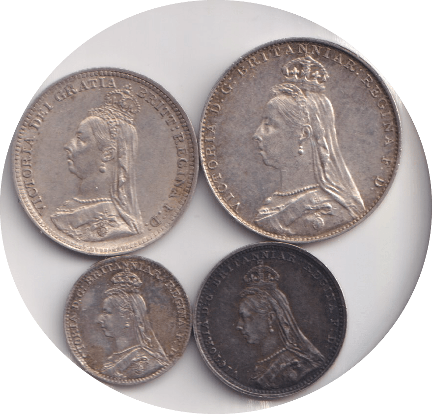 1892 MAUNDY SET VICTORIA - Maundy Set - Cambridgeshire Coins