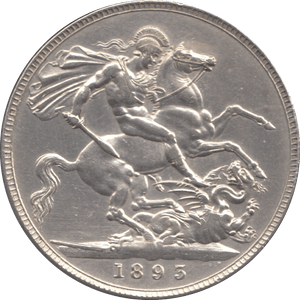 1893 CROWN ( EF ) - CROWN - Cambridgeshire Coins