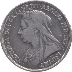 1893 CROWN ( GF ) 2 - CROWN - Cambridgeshire Coins