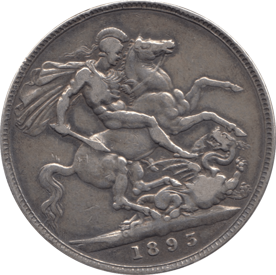 1893 CROWN ( GF ) - CROWN - Cambridgeshire Coins