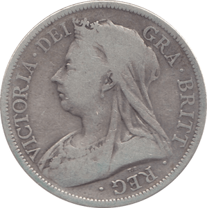 1893 HALFCROWN ( FINE ) - Halfcrown - Cambridgeshire Coins