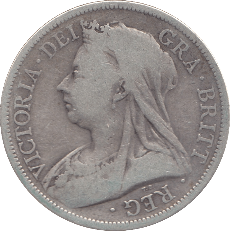 1893 HALFCROWN ( FINE ) - Halfcrown - Cambridgeshire Coins