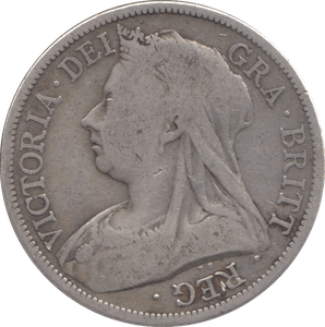 1893 HALFCROWN ( FINE ) - Halfcrown - Cambridgeshire Coins