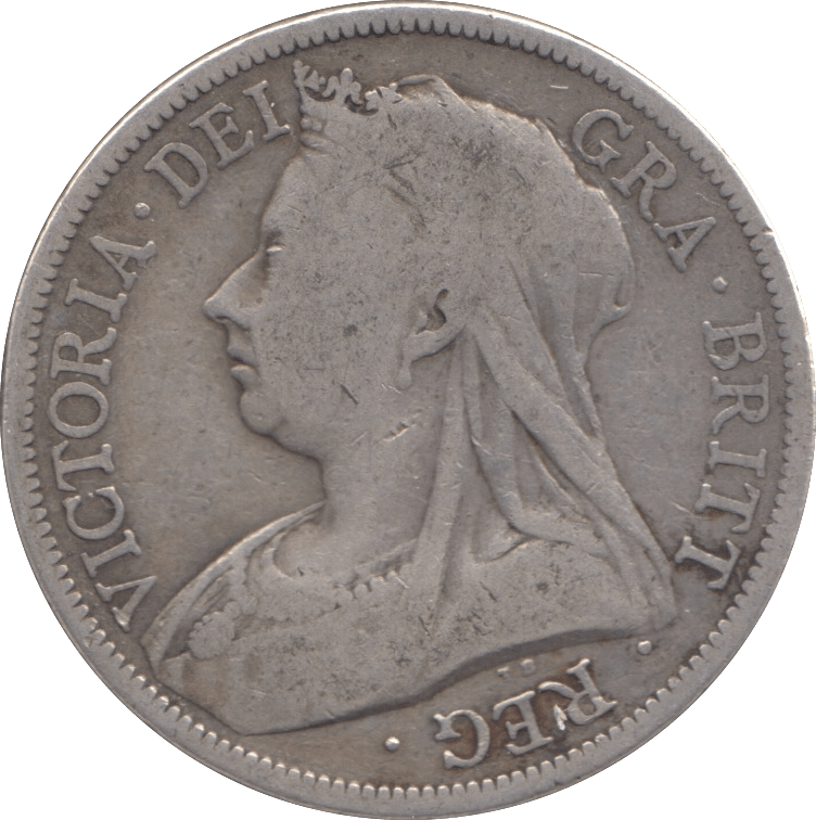 1893 HALFCROWN ( FINE ) - Halfcrown - Cambridgeshire Coins