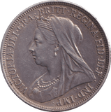 1893 SHILLING ( AUNC ) - SHILLING - Cambridgeshire Coins