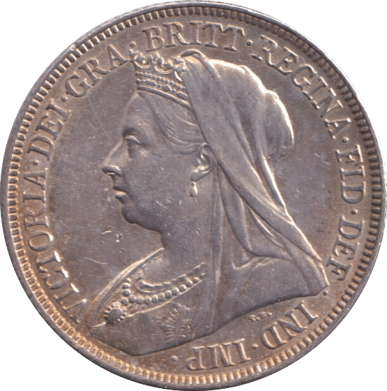 1893 SHILLING ( UNC ) - SHILLING - Cambridgeshire Coins