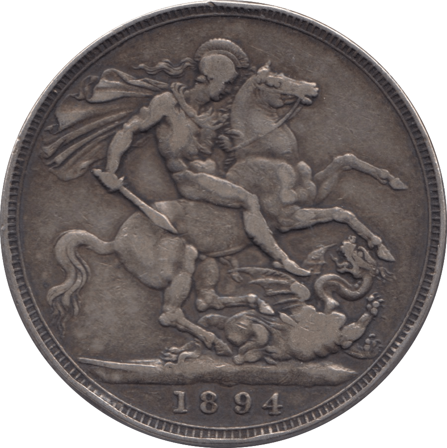 1894 CROWN ( VF ) LVIII - CROWN - Cambridgeshire Coins