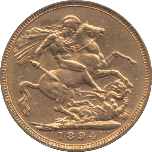 1894 GOLD SOVEREIGN ( EF ) - SOVEREIGN - Cambridgeshire Coins