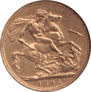 1894 GOLD SOVEREIGN ( EF ) - Sovereign - Cambridgeshire Coins