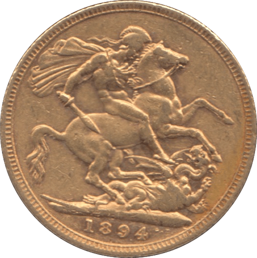 1894 GOLD SOVEREIGN ( VF ) MELBOURNE MINT - SOVEREIGN - Cambridgeshire Coins