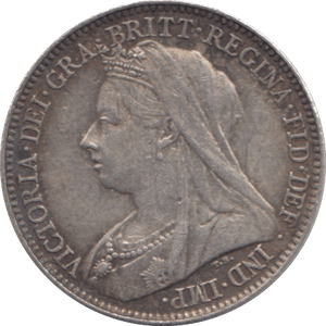 1894 SIXPENCE ( GVF ) - SIXPENCE - Cambridgeshire Coins