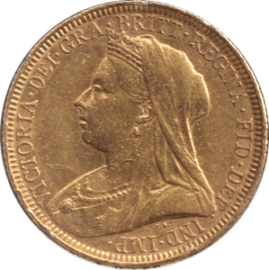 1894 SOVEREIGN ( VF ) - HALF SOVEREIGN - Cambridgeshire Coins