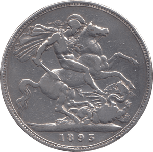 1895 CROWN ( GF ) - CROWN - Cambridgeshire Coins