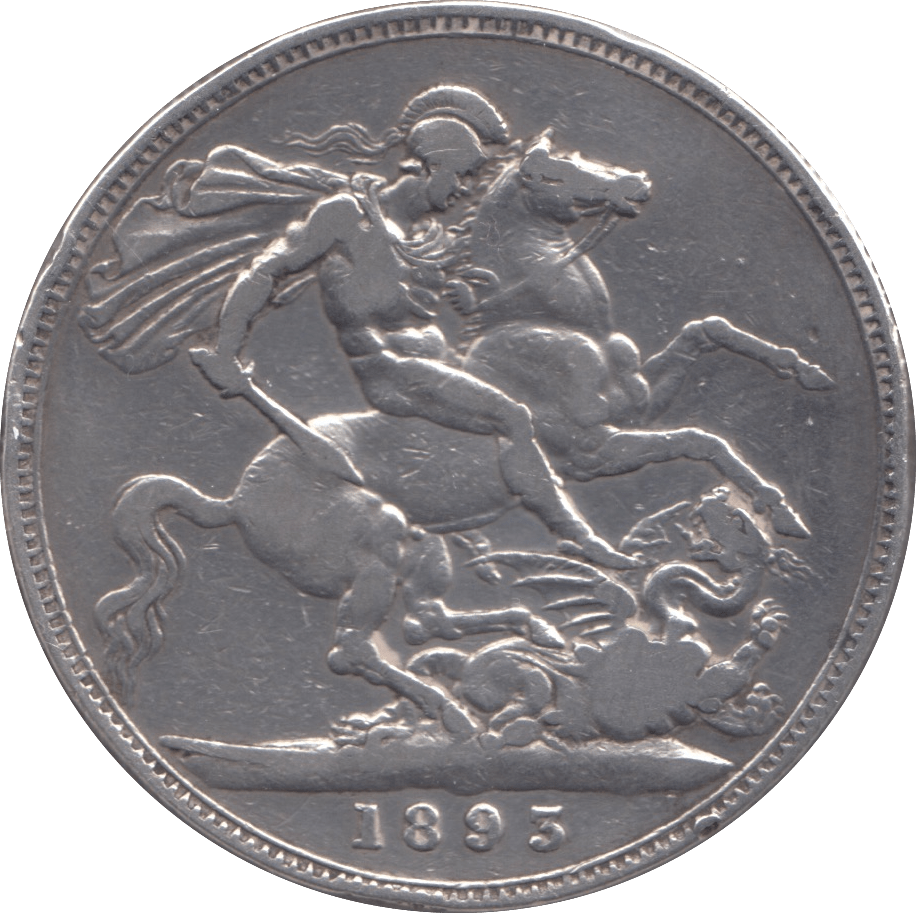 1895 CROWN ( GF ) - CROWN - Cambridgeshire Coins