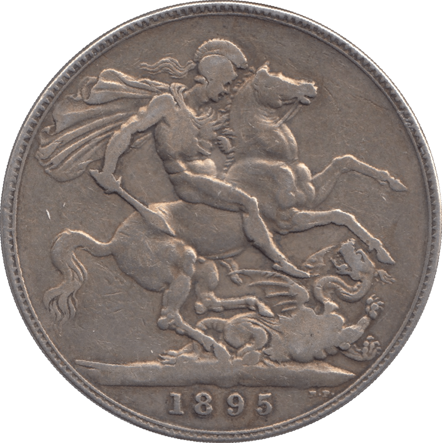 1895 CROWN ( GF ) LIX - CROWN - Cambridgeshire Coins