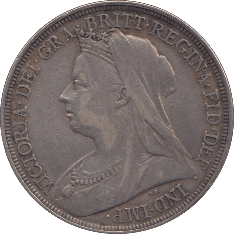 1895 CROWN ( GF ) LXI CROWN Cambridgeshire Coins – Cambridgeshire Coins