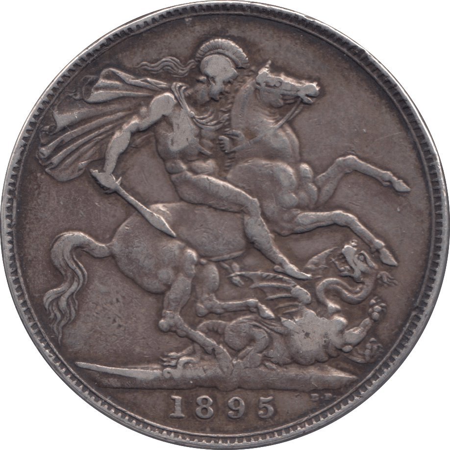 1895 CROWN ( VF ) - CROWN - Cambridgeshire Coins