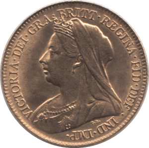 1895 GOLD HALF SOVEREIGN ( AUNC ) - Half Sovereign - Cambridgeshire Coins