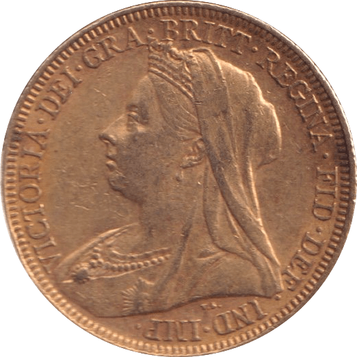 1895 GOLD SOVEREIGN ( AUNC ) SYDNEY MINT - Sovereign - Cambridgeshire Coins