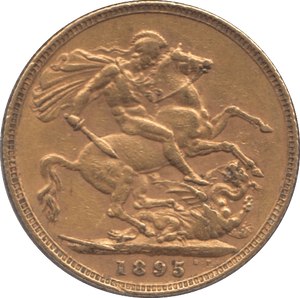 1895 GOLD SOVEREIGN ( GVF ) - SOVEREIGN - Cambridgeshire Coins